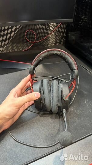 Проводные наушники HyperX Cloud Alpha HX-hsca-RD