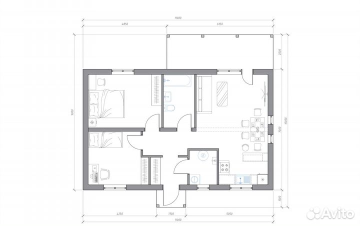 Построить дом из газобетона по готовому проекту