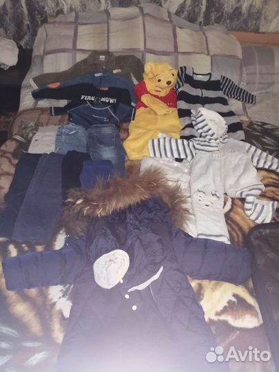 Детские вещи пакетом на мальчика 74 80
