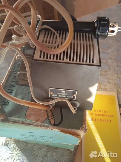 Прибор для выжигания СССР раритет
