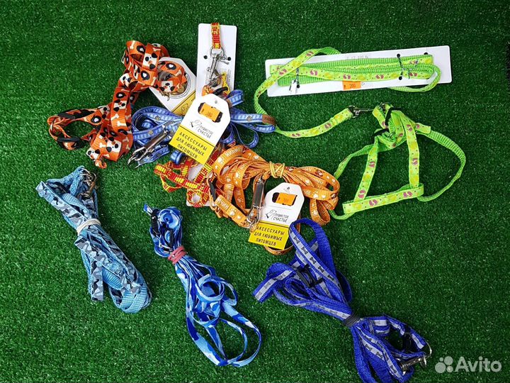 Поводок шлейка для кошек и собак