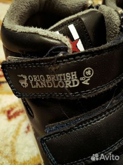 Ботинки весна на мальчика 35