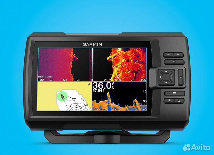 Эхолот Garmin Striker Vivid 7SV с датчиком GT52