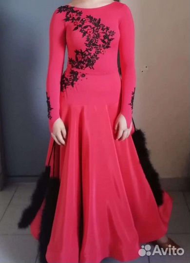 Платье для бальных танцев юниоры 1