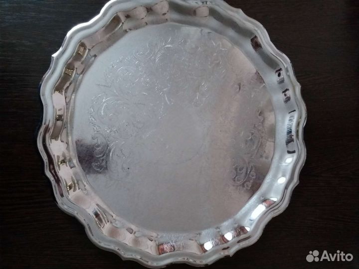Поднос мельхиоровый СССР