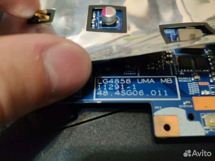 Плата на ноутбук lenovo g580 lg4858 11291-1