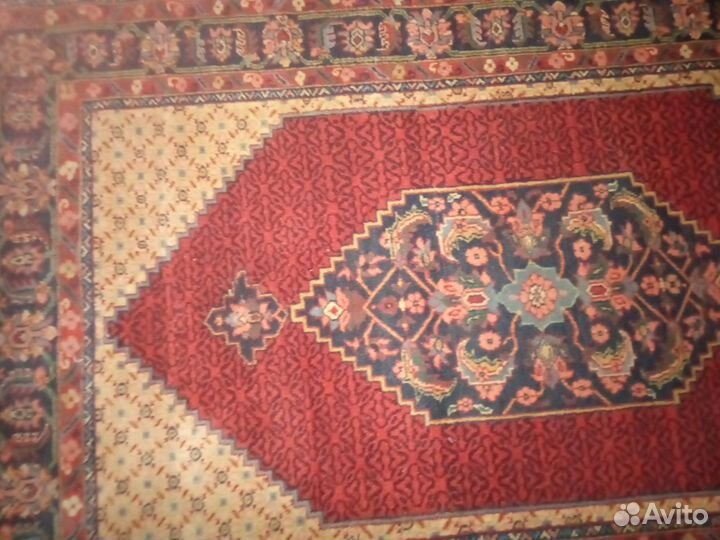 Ковёр ручной работы СССР 1950 год.Шерсть 100