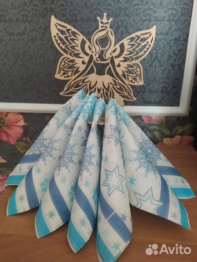 Салфетница из дерева