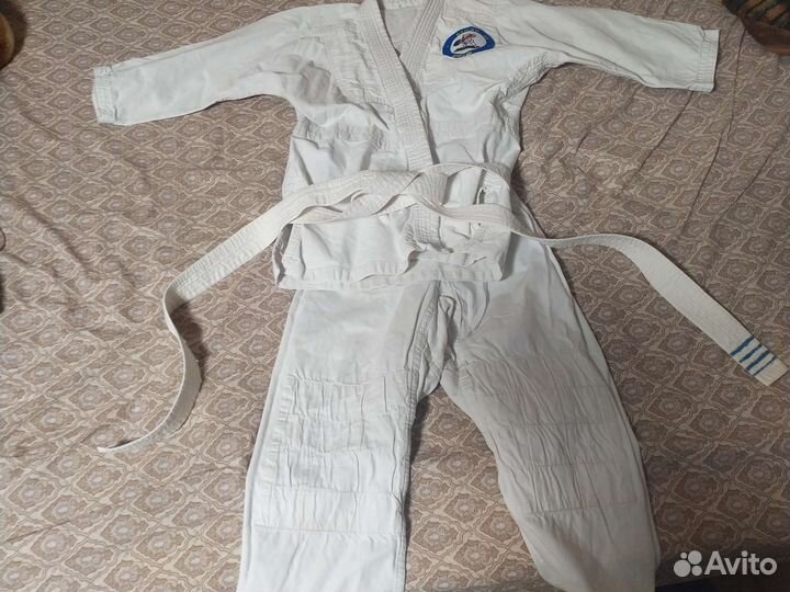 Кимоно для дзюдо детское 7-10 лет