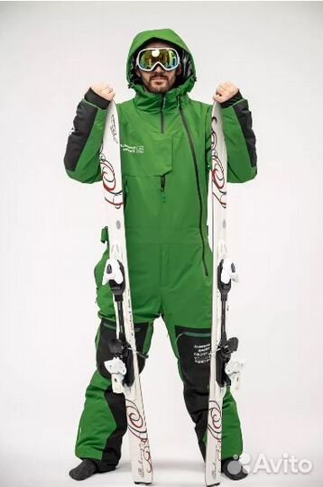 Зимний комбинезон мужской снегоход сноуборд лыжи