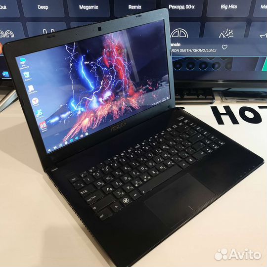 Бизнес ноутбук Asus 14 SSD 4gb