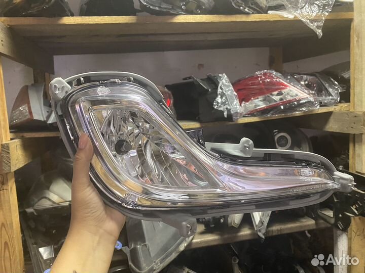 Противотуманка правая солярис 1 дорест птф