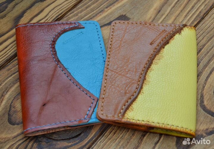Обложка на паспорт из кожи