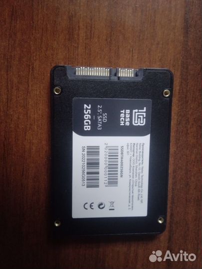 Ssd SATA 256gb