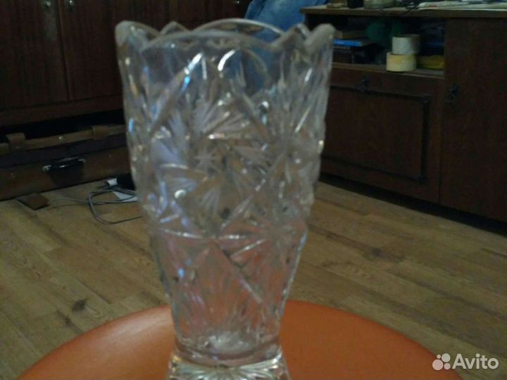 Хрустальная ваза из СССР