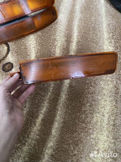 Поворотники в бампер camry