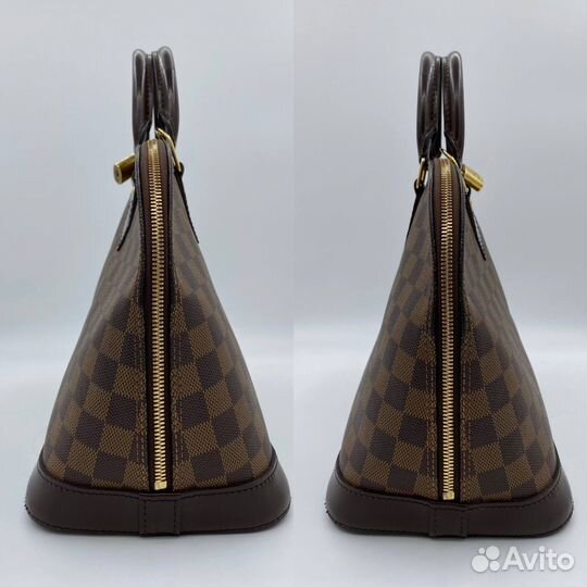 Сумка Louis Vuitton Damier Ebene Alma Bag винтаж