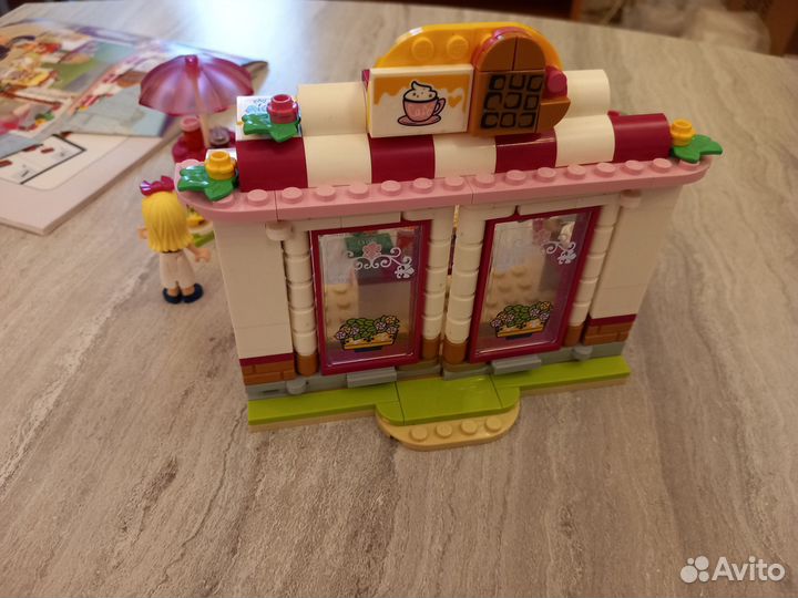 Lego friends кафе в парке