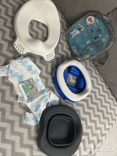 Дорожный горшок, накладка на унитаз