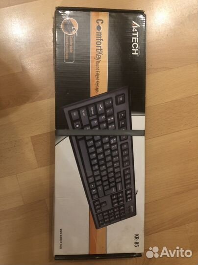 Клавиатура проводная A4Tech KR-85 Black USB