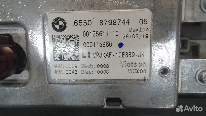 Дисплей мультимедиа BMW 3 G20, G21 2018, 2019