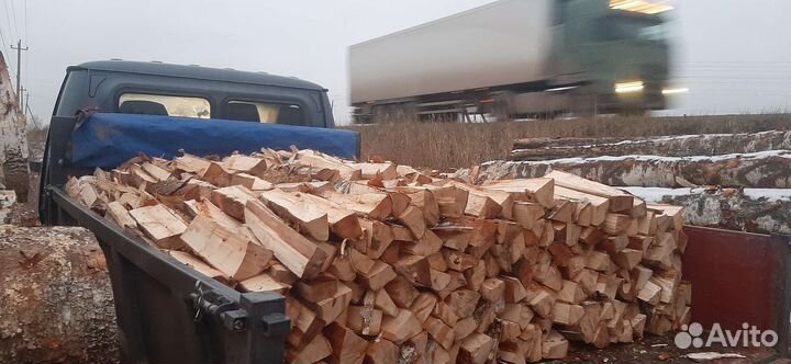 Дрова березовые колотые