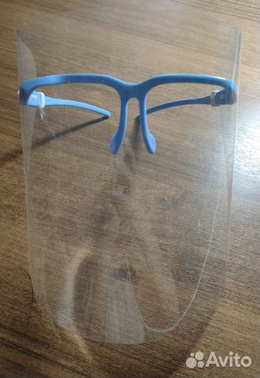 Экран для педикюра, очки защитные