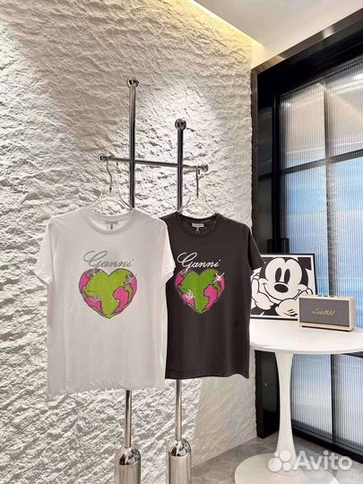 Футболка ganni