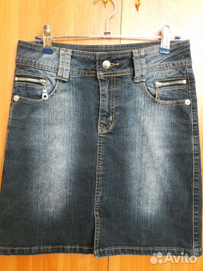 Юбка джинсовая