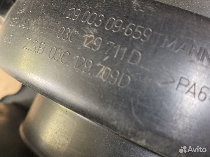 Коллектор впускной VW Golf V 1.6fsi BAG