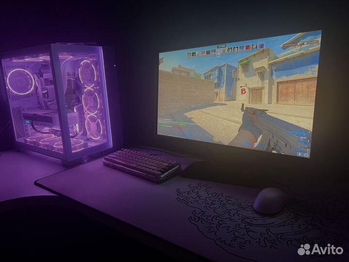 Игровой пк+ весь сетап / RTX 4070 + AMD 7 7800X3D