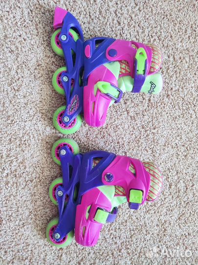 Роликовые коньки детские раздвижные 27,28,29