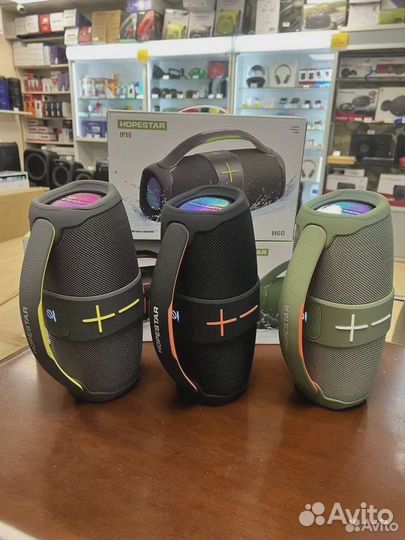 Беспроводная блютус колонка Hopestar, бумбокс