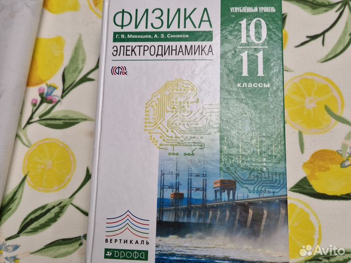 Учебники по физике, углублённым курс, 10-11 кл