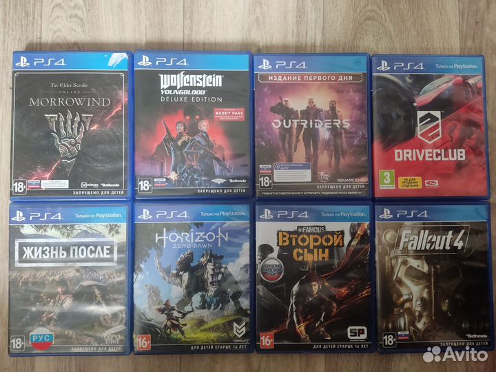 Игры для приставок ps4