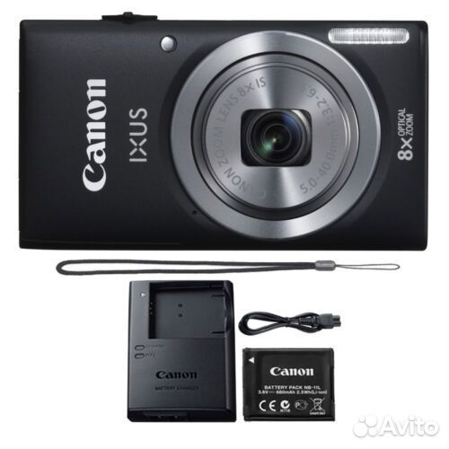 Canon PowerShot 185 Digital Camera (Black)