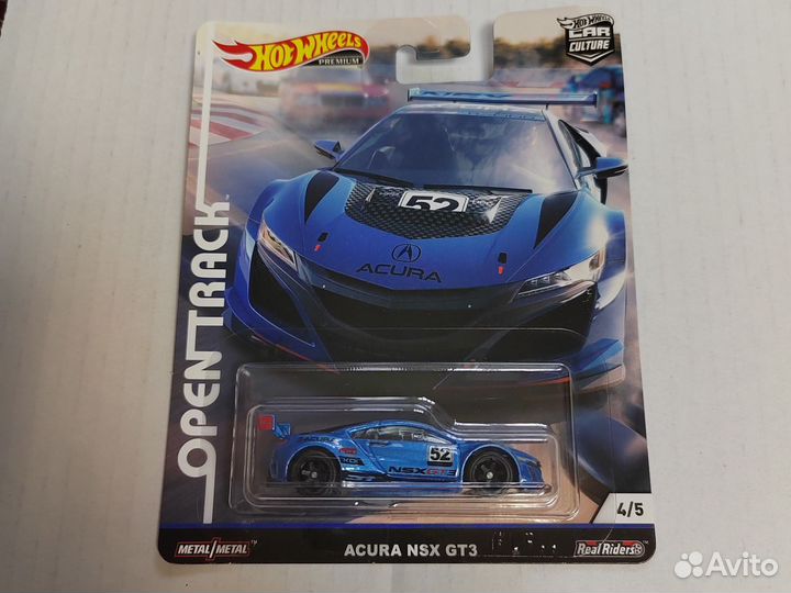 Hot Wheels Acura NSX GT3 Open Track