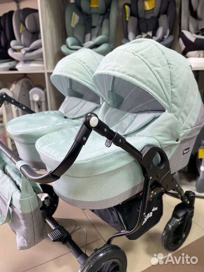 Новая коляска с двойни / погодок, Польша