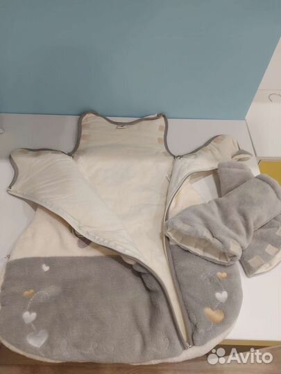 Конверт,спальный мешок для новорожденного теплый