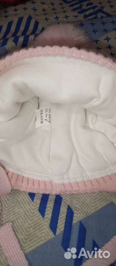 Новая зимняя шапка для девочки