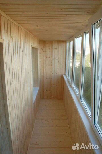 Обшивка балконов и лоджий