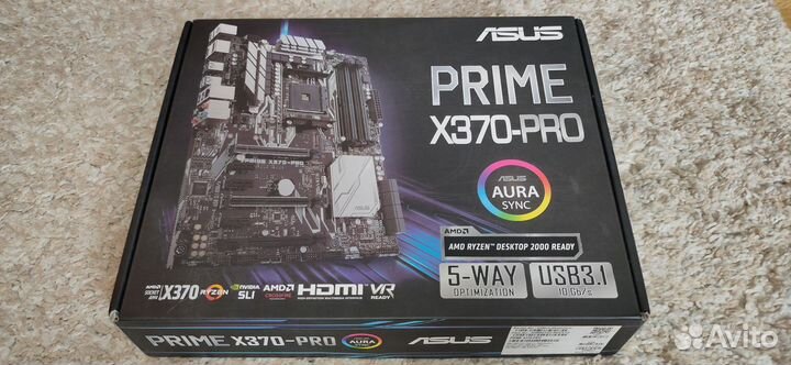 Материнская плата Asus Prime X370-PRO