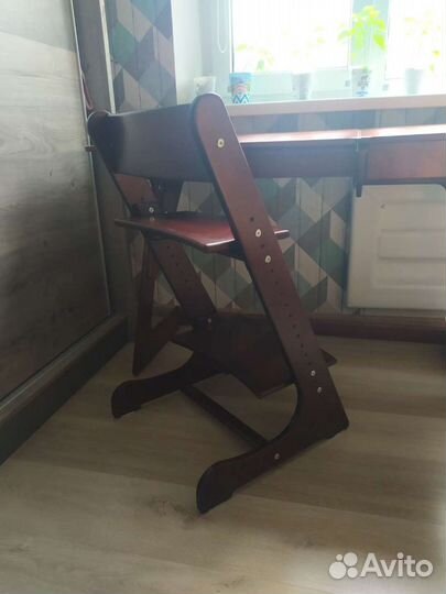 Растущая парта и стул 