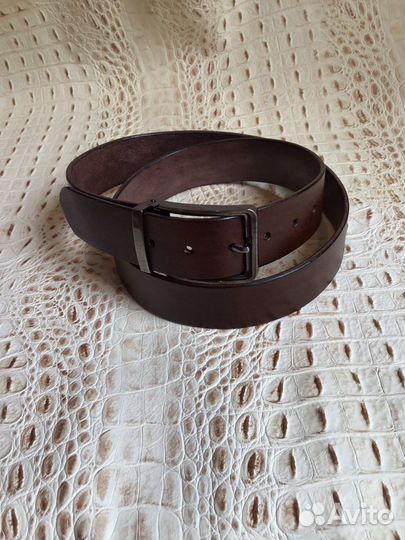 Мужской ремень ручной работы