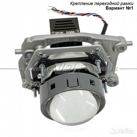 Переходные рамки для замены линз в фарах Kia Rio 2