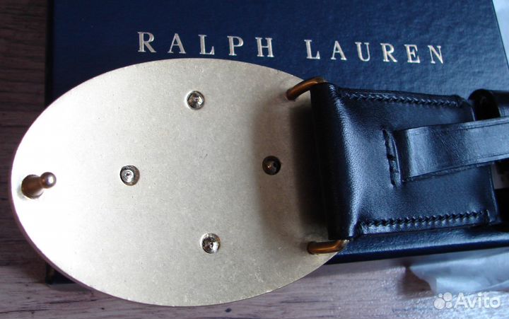 Ремень Ralph Lauren Antiqued made in england