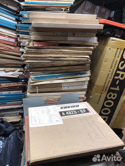 Картонные коробки для магнитофонной ленты