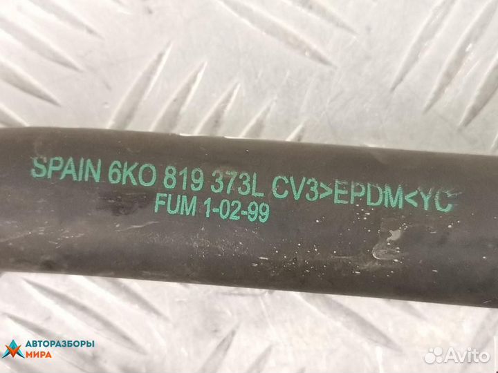 Патрубок отопителя (печки) seat Ibiza 2 рест