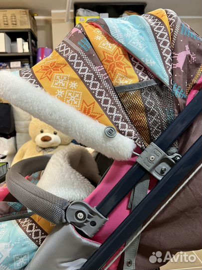 Санки коляска nika 7-7