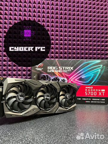 Rx 5700 xt RogStrix /гарантия